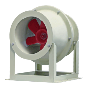 博野玻璃钢斜流风机