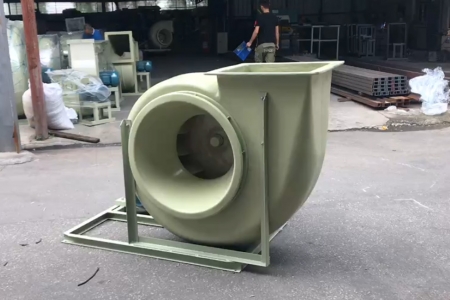 F4-72万通玻璃钢风机 电镀化工抽风用 耐腐蚀防腐防爆离心通风机